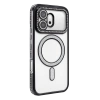 Huawei Honor 600 Joke Simli Magneticsafe Kılıf - Siyah