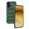 Huawei Honor 600 Optimum Silikon - Koyu Yeşil