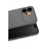 Huawei Honor 600 Uyumlu Thermax Silikon Kılıf - Gri