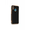 Huawei P20 Lite Uyumlu Kılıf Volet Silikon - Siyah