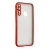 Huawei P40 Lite Uyumlu E Kılıf Montreal Silikon Kapak - Kırmızı