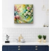 İlkbahar Mevsimi Kanvas Tablo 60x60cm