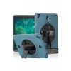 Apple iPad 5 Air 9.7 Kılıf Strap-C Otterbox Tablet Kapak - Mavi