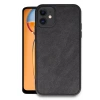 Apple iPhone 11 Kılıf Aras Deri Kapak - Siyah
