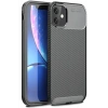 Apple iPhone 11 Kılıf Auto Focus Karbon Kapak - Siyah
