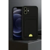 Apple iPhone 11 Kılıf Kelvin Kartvizitli Silikon - Mavi