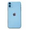 Apple iPhone 11 Neon Fosforlu Kamera Lens - Mavi
