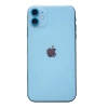 Apple iPhone 11 Neon Fosforlu Kamera Lens - Mavi