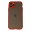Apple iPhone 11 Pro Kılıf Montreal Silikon Kapak - Kırmızı
