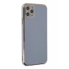 Apple iPhone 11 Pro Max Kılıf Volet Silikon - Mavi