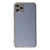 Apple iPhone 11 Pro Max Kılıf Volet Silikon - Mavi