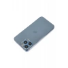 Apple iPhone 11 Pro Max Shine Kamera Lens Koruma Cam - Mavi