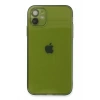 Apple iPhone 12 Kılıf Fly Lens Silikon - Yeşil