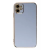 Apple iPhone 12 Kılıf Volet Silikon - Mavi