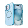 Apple iPhone 12 Live Diamond Magsafe Kapak - Mavi