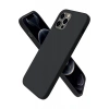 Apple iPhone 12 Pro Kılıf First Silikon - Siyah
