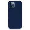 Apple iPhone 12 Pro Kılıf Lansman Legant Silikon - Lacivert