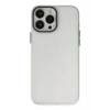 Apple iPhone 13 Pro Max Kılıf Modos Metal Kapak - Şeffaf