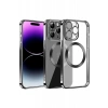 Apple iPhone 13 Pro Max Kılıf Slot Silikon - Siyah