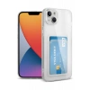 Apple iPhone 14 Kılıf Kart Şeffaf Silikon - Şeffaf