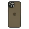 Apple iPhone 14 Kılıf Montreal Silikon Kapak - Siyah