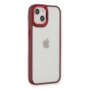 Apple iPhone 14 Plus Kılıf Dora Kapak - Kırmızı