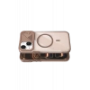 Joko Apple iPhone 14 Zinko Magsafe Kapak - Çöl Titanyum