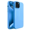 Apple iPhone 15 Kılıf First Silikon - Mavi