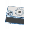 Apple iPhone 15 Kılıf Joke Simli Magneticsafe Kılıf - Mavi