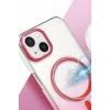 Apple iPhone 15 Plus Glossy Magsafe Kapak - Mavi