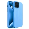 Apple iPhone 15 Plus Kılıf First Silikon - Mavi