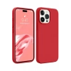 Apple iPhone 15 Pro Max Kılıf First Silikon - Kırmızı