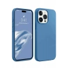 Apple iPhone 15 Pro Max Kılıf First Silikon - Mavi