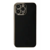 Apple iPhone 15 Pro Max Kılıf Volet Silikon - Siyah