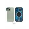 iPhone 15 Uyumlu Arka Pil Kapağı FULL NFC li Lensli- Cam