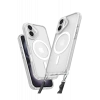 Apple iPhone 16 Kılıf Enka Magsafe Silikon Kılıf - Şeffaf