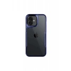 Apple iPhone 16 Plus Kılıf Boyi Silikon Kapak - Lacivert