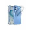 Apple iPhone 16 Plus Kılıf Lüx Şeffaf Silikon