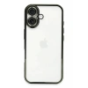 Apple iPhone 16 Plus Kılıf Lensli Silikon - Yeşil