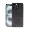 Apple iPhone 16 Pro Kılıf Aras Deri Kapak - Siyah