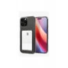 Apple iPhone 16 Pro Kılıf Kart Şeffaf Silikon - Şeffaf