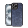 Apple iPhone 16 Pro Max Kılıf Aras Deri Kapak - Lacivert