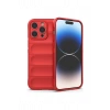 Apple iPhone 16 Pro Max Kılıf Optimum Silikon - Kırmızı
