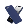 Apple iPhone 16E Kılıf First Silikon - Lacivert