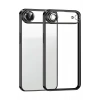Apple iPhone 17 Air Lensli Silikon - Siyah