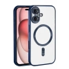 Apple iPhone 17 Kross Magneticsafe Kapak - Lacivert