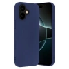 Apple iPhone 17 Nano içi Kadife Silikon - Lacivert