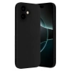Apple iPhone 17 Nano içi Kadife Silikon - Siyah