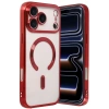 Apple iPhone 17 Pro Kross Magneticsafe Kapak - Kırmızı