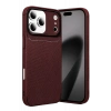 Apple iPhone 17 Pro Max Auto Focus Karbon Kapak - Bordo